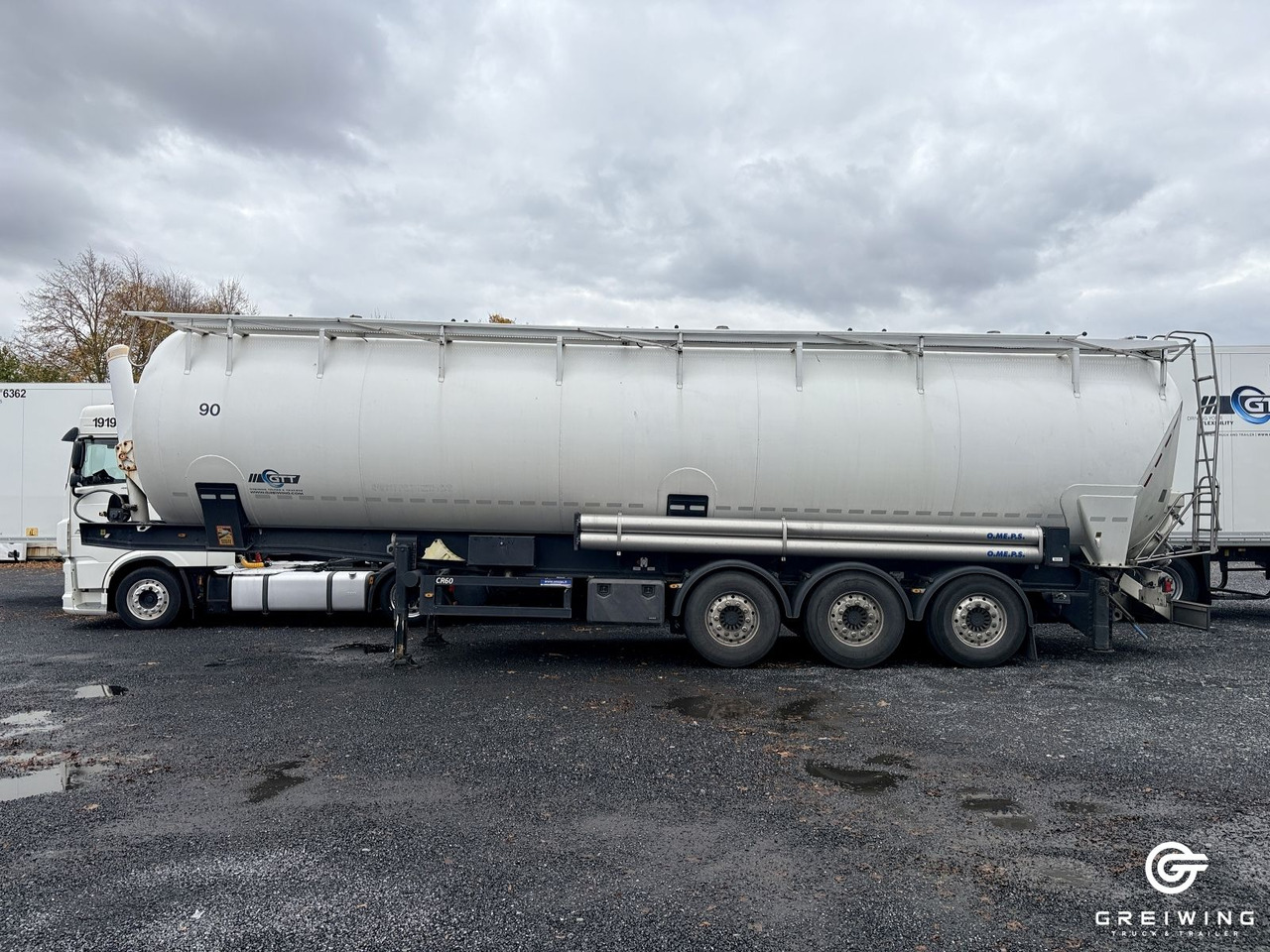 O.ME.P.S. CR60 KIP, Lebensmittel - Siloauflieger: das Bild 2 O.ME.P.S. CR60 KIP, Lebensmittel - Siloauflieger: das Bild 2