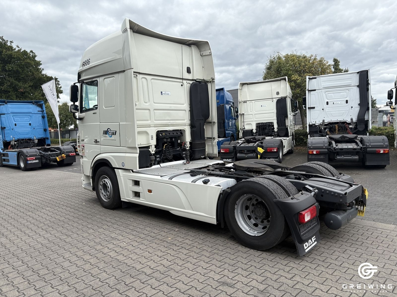 DAF XF 480 FT SSC, Abbiegeassistent, Standklima - Sattelzugmaschine: das Bild 5 DAF XF 480 FT SSC, Abbiegeassistent, Standklima - Sattelzugmaschine: das Bild 5