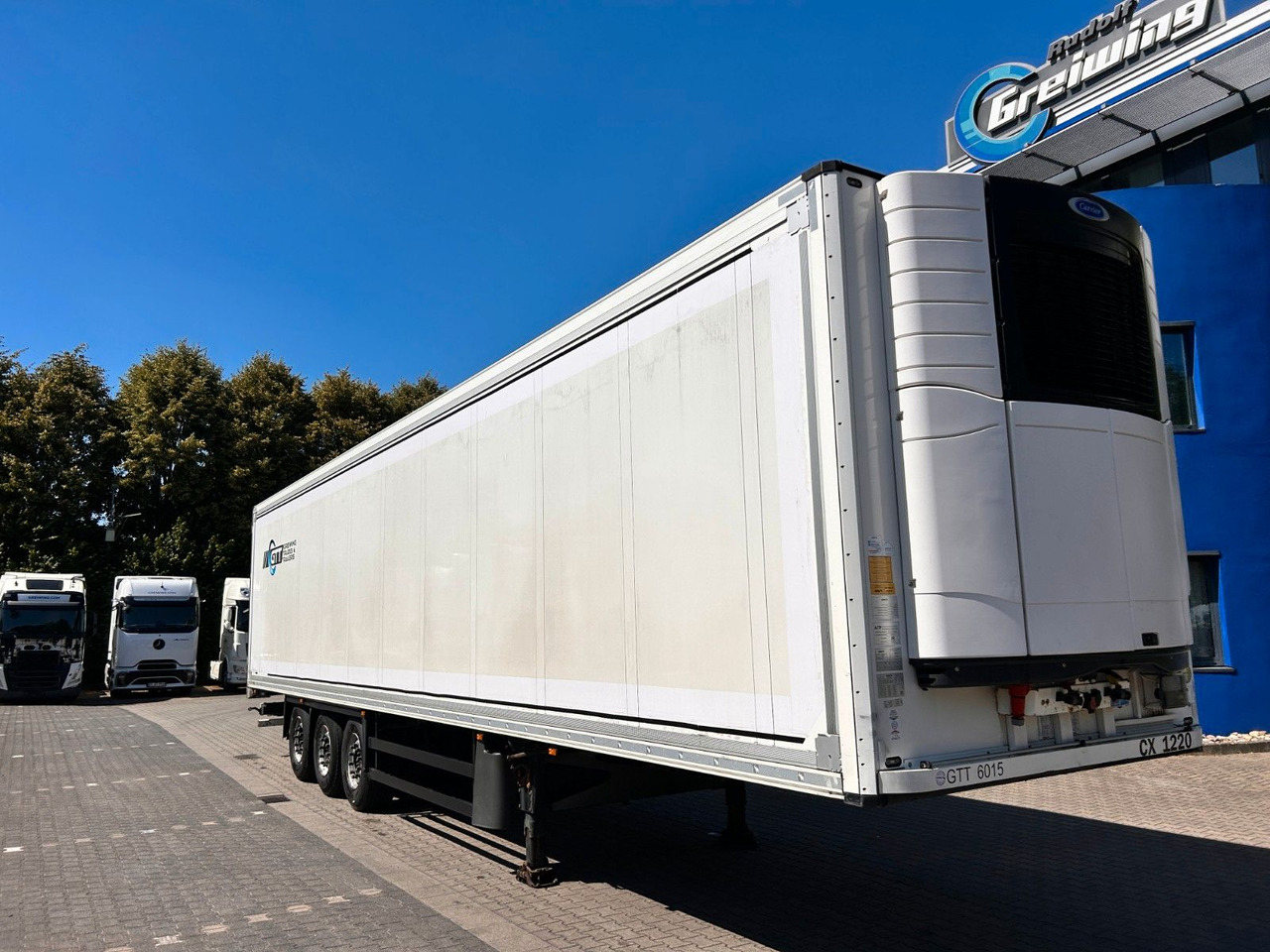 Schmitz Cargobull Multitemp, Carrier 1950 MT, Doppelstock - Kühlkoffer Auflieger: das Bild 2 Schmitz Cargobull Multitemp, Carrier 1950 MT, Doppelstock - Kühlkoffer Auflieger: das Bild 2