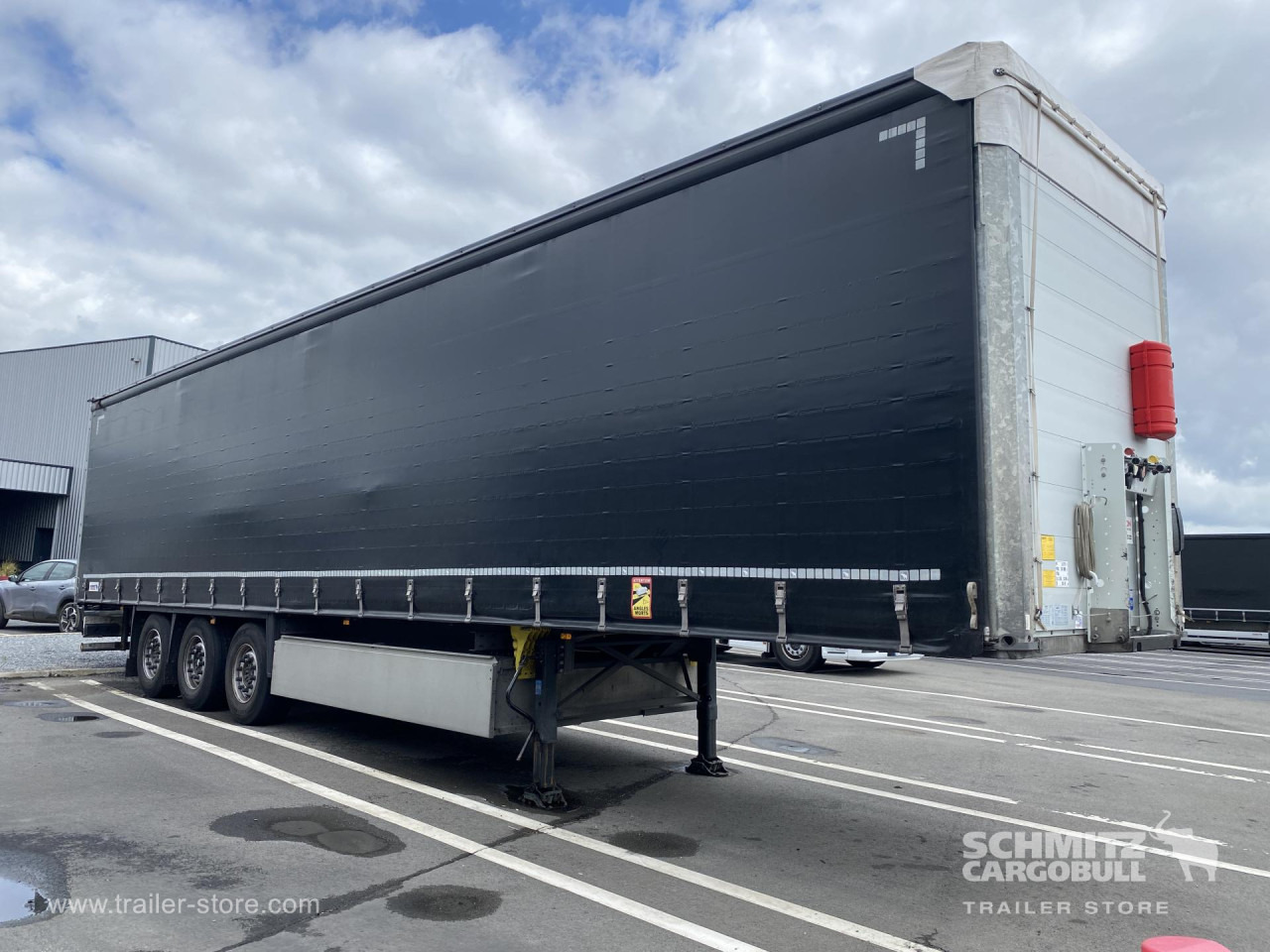 Planenauflieger SCHMITZ Curtainsider Standard: das Bild 1