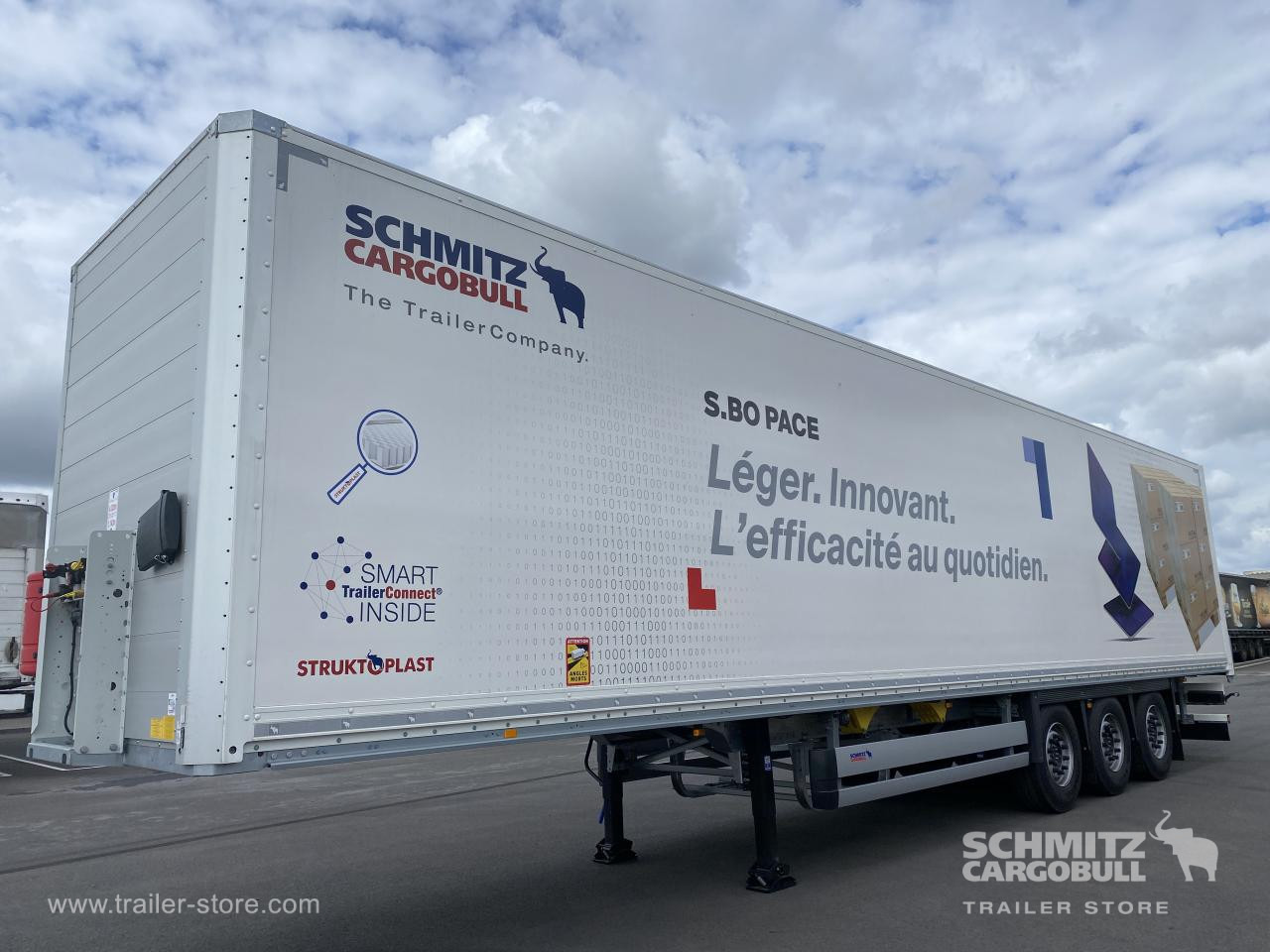 SCHMITZ Dryfreight - Koffer Auflieger: das Bild 4 SCHMITZ Dryfreight - Koffer Auflieger: das Bild 4