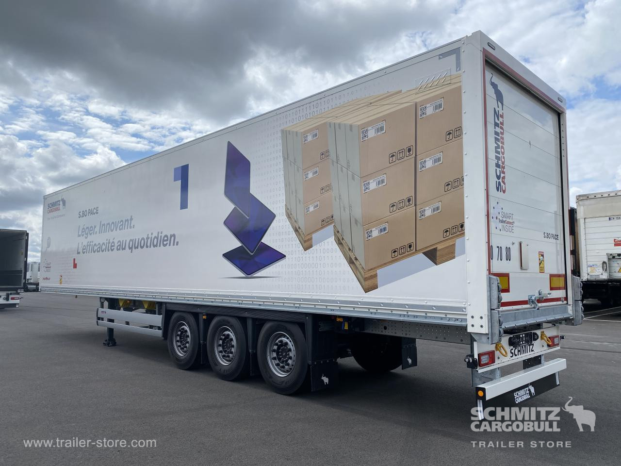 SCHMITZ Dryfreight - Koffer Auflieger: das Bild 2 SCHMITZ Dryfreight - Koffer Auflieger: das Bild 2