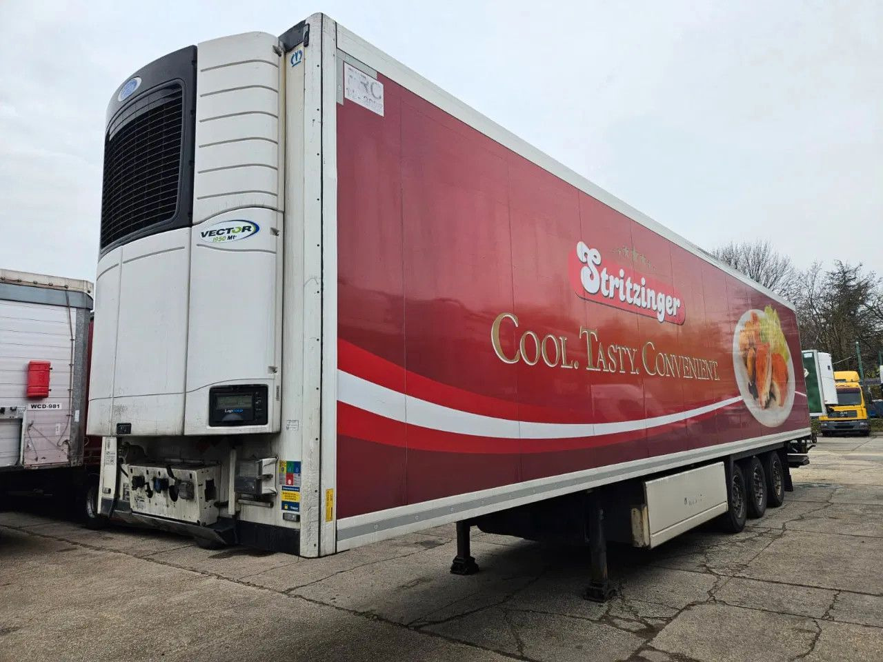 Krone SD Carrier Vector I950 Mt Multi Temp, Tail Lift, - Kühlkoffer Auflieger: das Bild 1 Krone SD Carrier Vector I950 Mt Multi Temp, Tail Lift, - Kühlkoffer Auflieger: das Bild 1