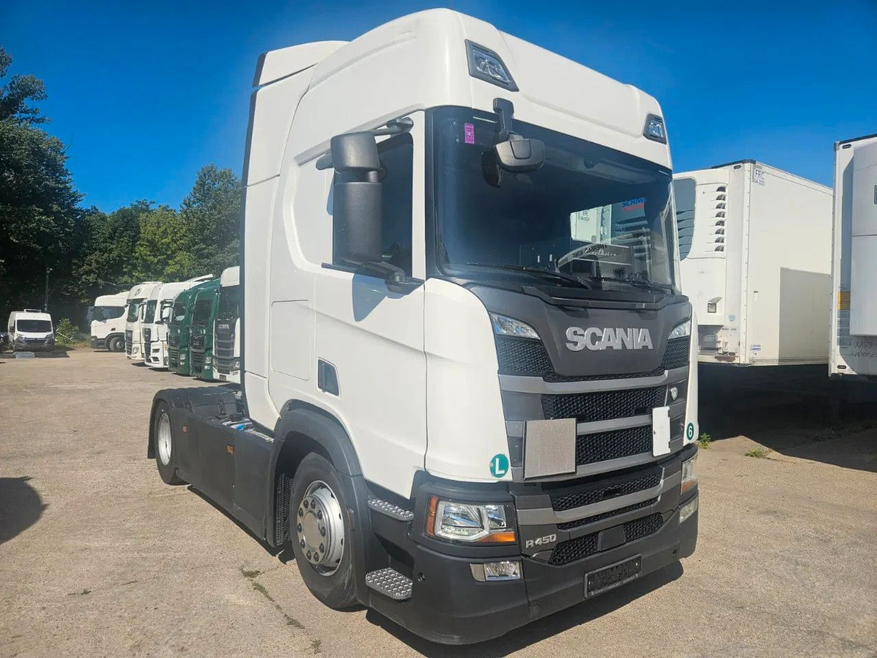 Scania R450 HYVA Hydraulics, Full Spoiler, Digital Disp - Sattelzugmaschine: das Bild 2 Scania R450 HYVA Hydraulics, Full Spoiler, Digital Disp - Sattelzugmaschine: das Bild 2