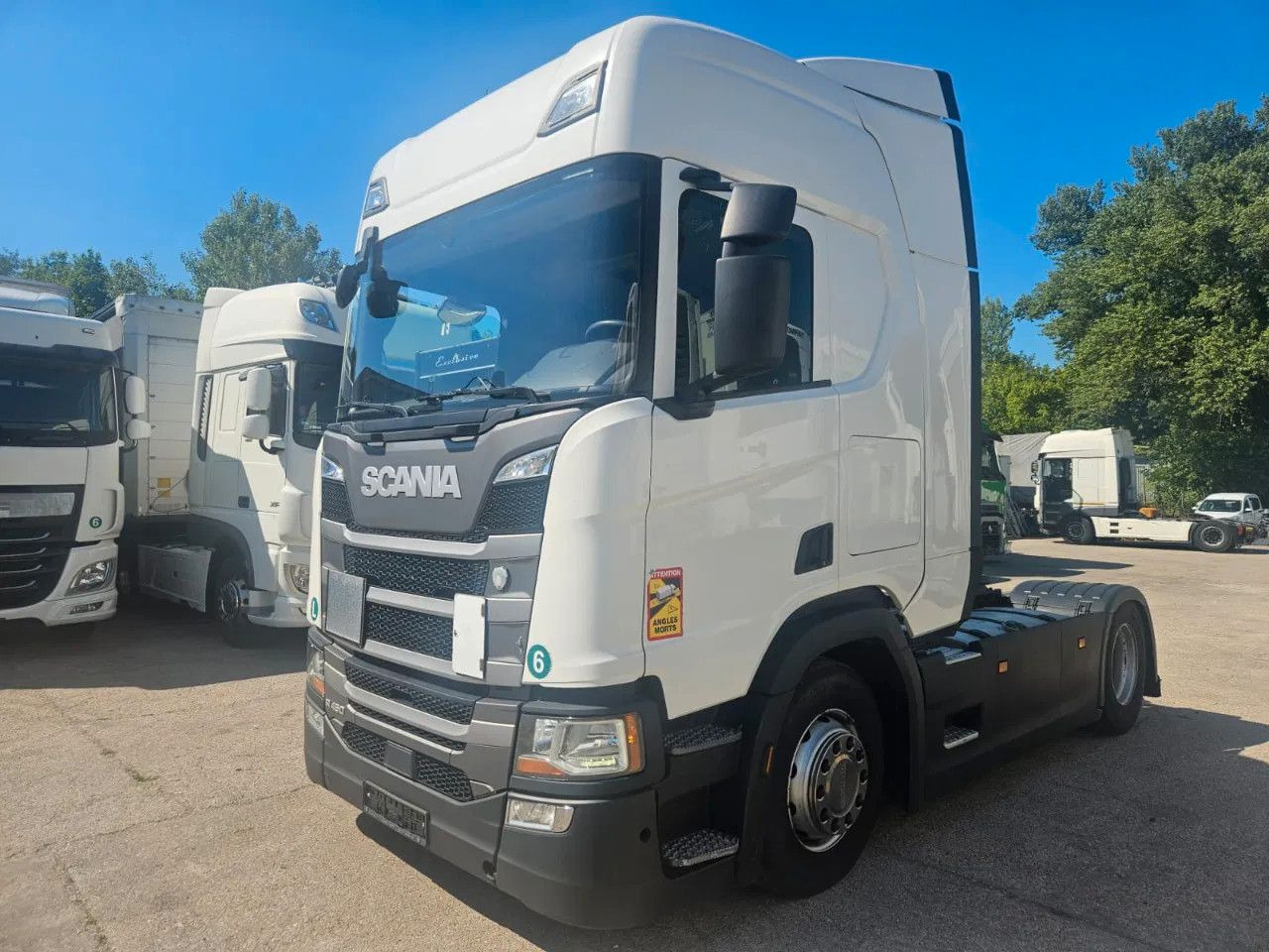 Scania R450 HYVA Hydraulics, Full Spoiler, Digital Disp - Sattelzugmaschine: das Bild 1 Scania R450 HYVA Hydraulics, Full Spoiler, Digital Disp - Sattelzugmaschine: das Bild 1