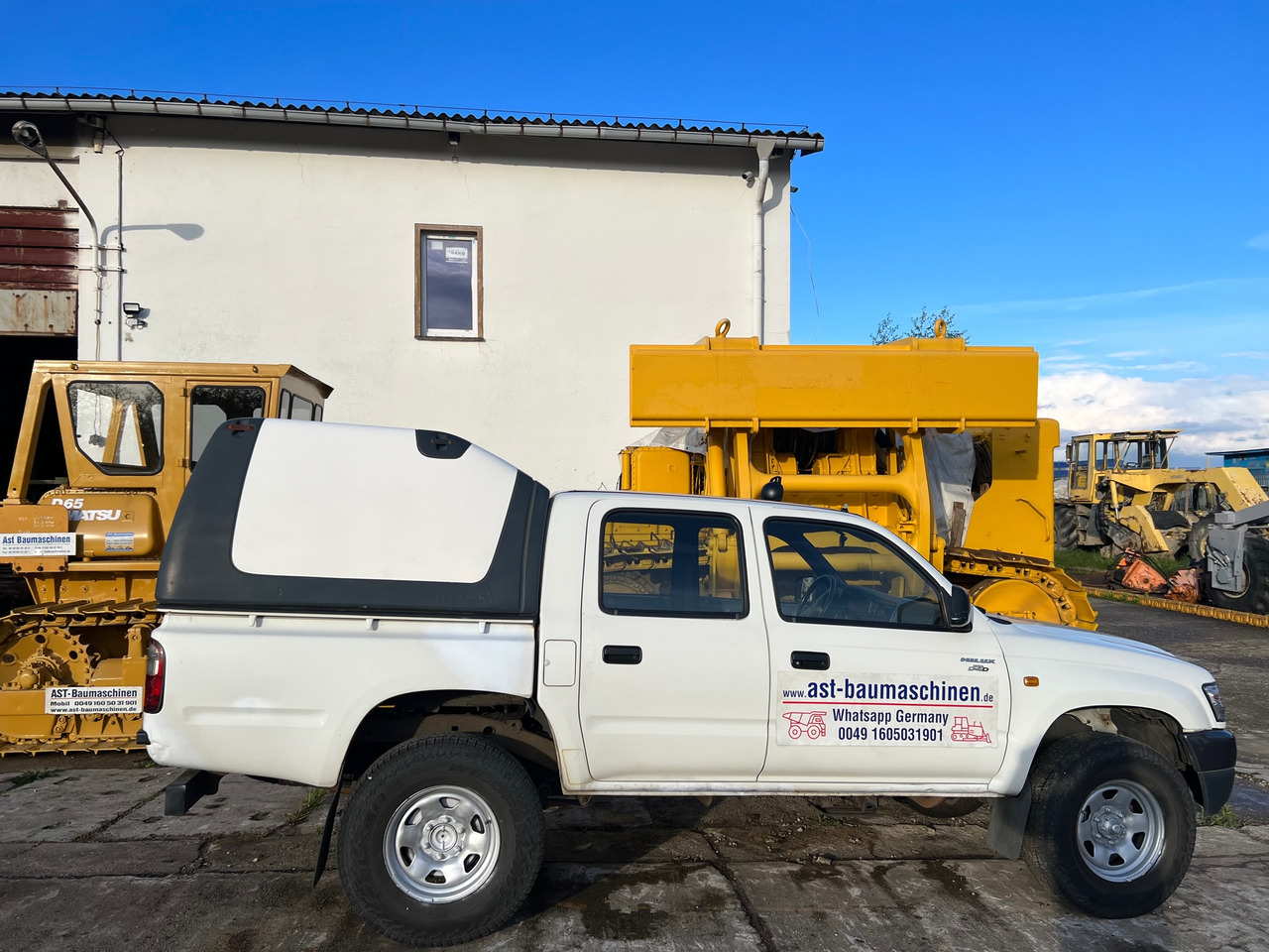 Pick-up, Transporter mit Doppelkabine TOYOTA Hilux D4D mit Hardtop, Untersetzungsgetriebe: das Bild 1