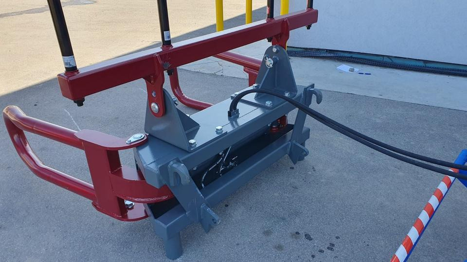 Ballenzange mit Zinken Rundbellenzange Silozange Frontlader Euro - Klammergeräte: das Bild 3 Ballenzange mit Zinken Rundbellenzange Silozange Frontlader Euro - Klammergeräte: das Bild 3