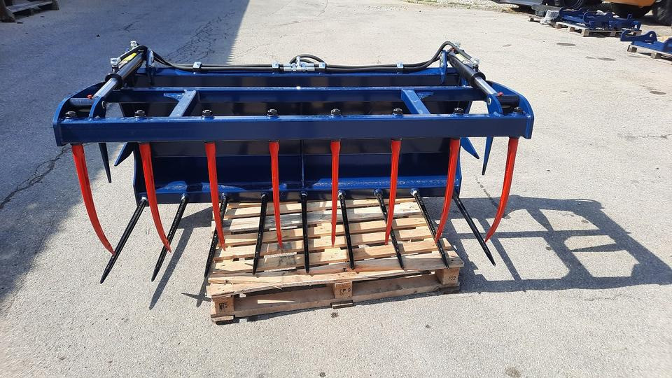 Krokodilgebiss Greifschaufel Frontlader Thaler Cat Hoflader Euro - Silotechnik: das Bild 2 Krokodilgebiss Greifschaufel Frontlader Thaler Cat Hoflader Euro - Silotechnik: das Bild 2