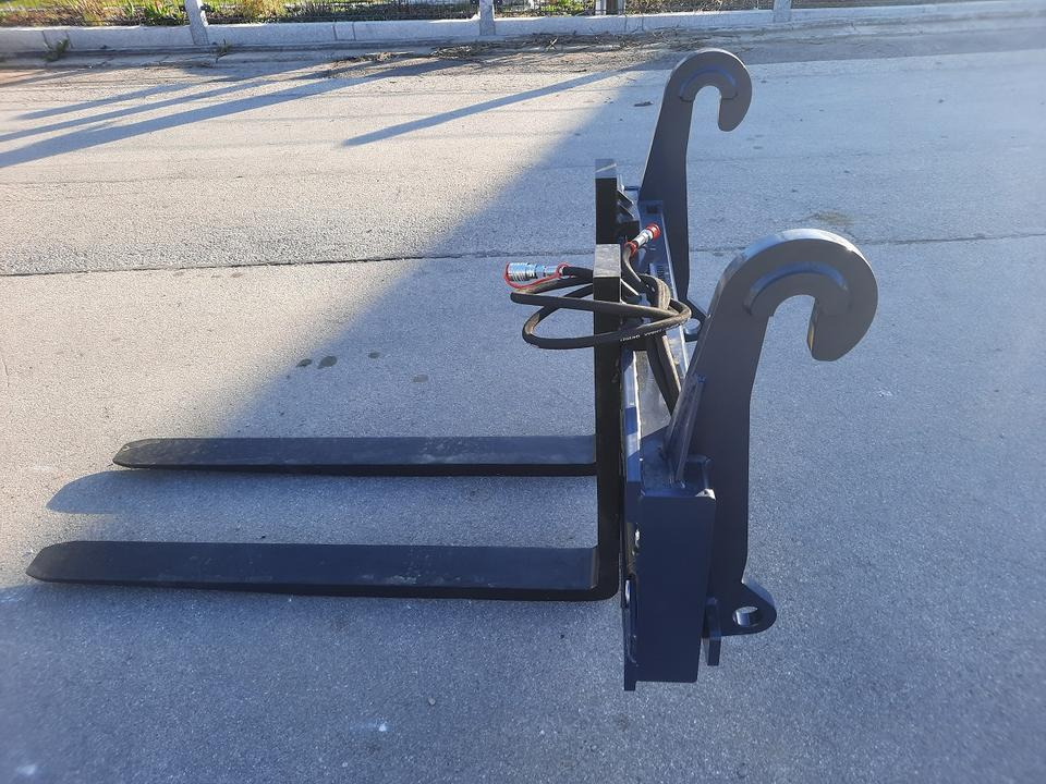 Palettengabel mit hydraulisch verstellb. Zinken Komatsu Liebherr - Gabel: das Bild 2 Palettengabel mit hydraulisch verstellb. Zinken Komatsu Liebherr - Gabel: das Bild 2