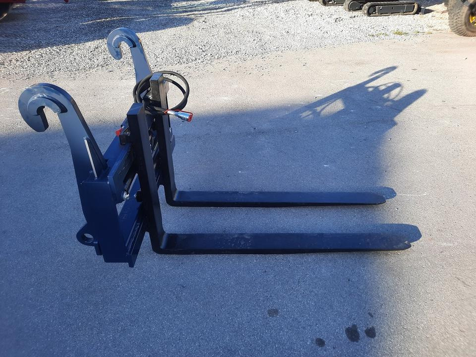 Palettengabel mit hydraulisch verstellb. Zinken Komatsu Liebherr - Gabel: das Bild 4 Palettengabel mit hydraulisch verstellb. Zinken Komatsu Liebherr - Gabel: das Bild 4