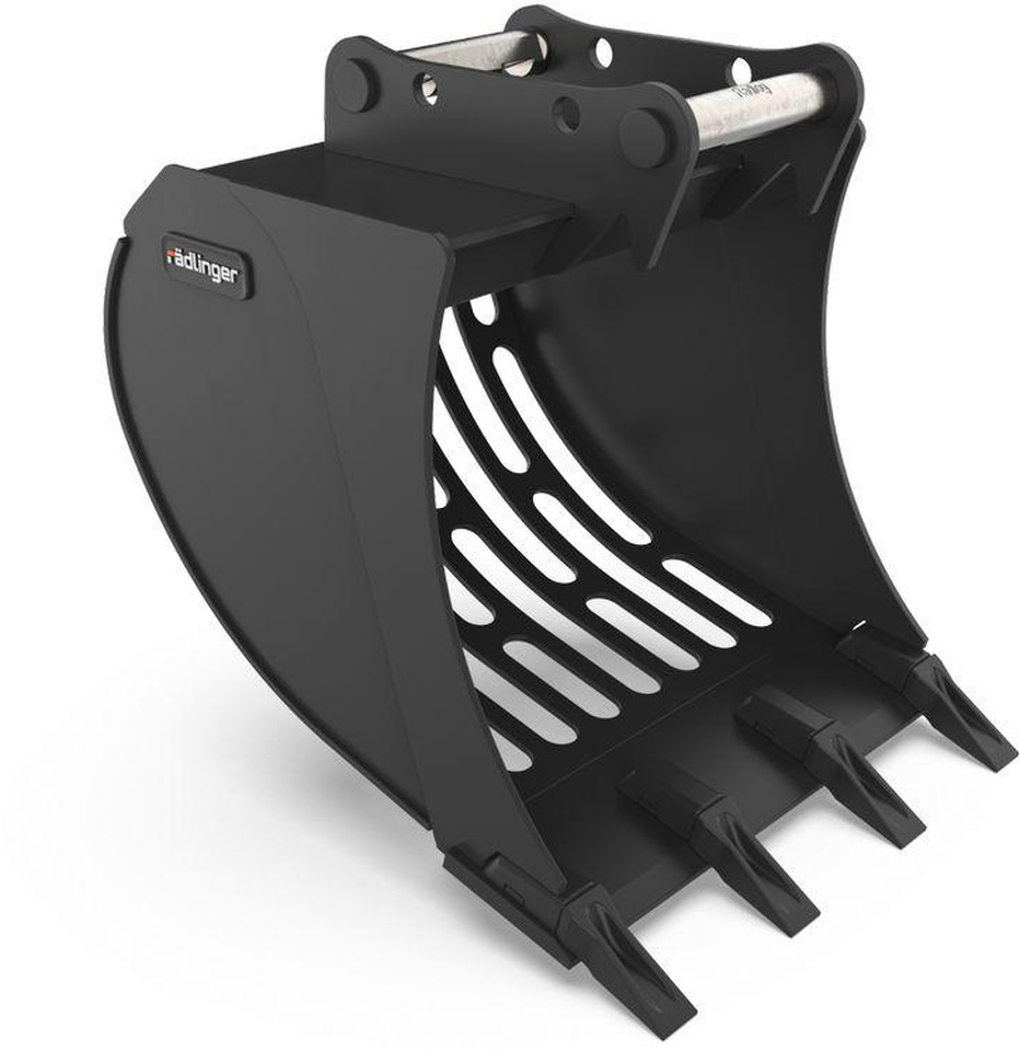 Rädlinger Sieblöffel OQ 65 Bagger 15,0 - 19,0 to Hitachi Liebherr - Sortierschaufel für Bagger: das Bild 1 Rädlinger Sieblöffel OQ 65 Bagger 15,0 - 19,0 to Hitachi Liebherr - Sortierschaufel für Bagger: das Bild 1