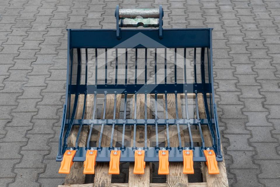 Sieblöffel 2,6 - 3,5 Baggerschaufel Grabenräumlöffel Minibagger - Sortierschaufel für Minibagger: das Bild 2 Sieblöffel 2,6 - 3,5 Baggerschaufel Grabenräumlöffel Minibagger - Sortierschaufel für Minibagger: das Bild 2