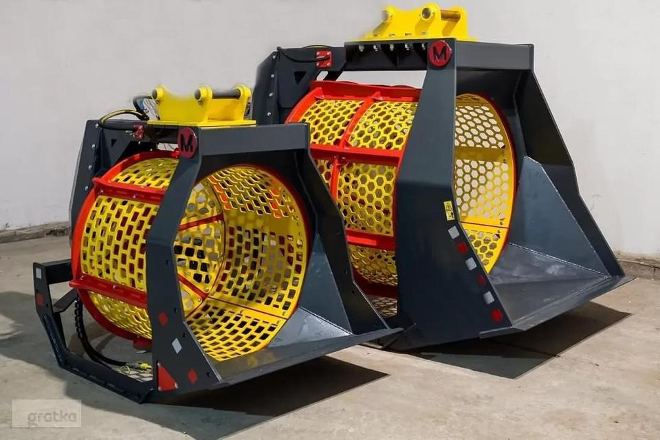 Siebtrommel für Bagger 250-1000l Siebanlage Sieblöffel Minibagger - Sortierschaufel für Bagger: das Bild 1 Siebtrommel für Bagger 250-1000l Siebanlage Sieblöffel Minibagger - Sortierschaufel für Bagger: das Bild 1