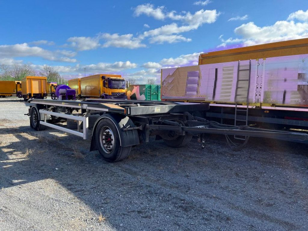 Hüffermann 2-achs Abrollanhänger HAR 18.70 Containeranhänge - Abrollanhänger/ Absetzanhänger: das Bild 2 Hüffermann 2-achs Abrollanhänger HAR 18.70 Containeranhänge - Abrollanhänger/ Absetzanhänger: das Bild 2