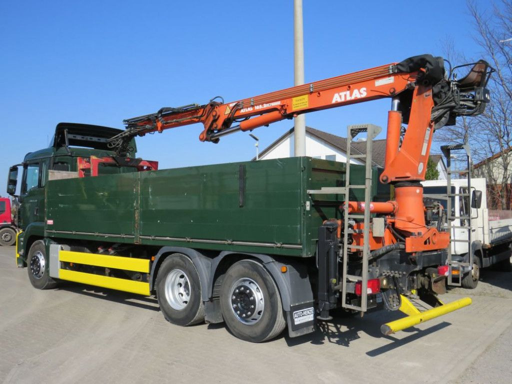 MAN TG-S 26.400 6x2-2 BL Pritsche Heckkran Atlas 165 - LKW, Autokran: das Bild 3 MAN TG-S 26.400 6x2-2 BL Pritsche Heckkran Atlas 165 - LKW, Autokran: das Bild 3
