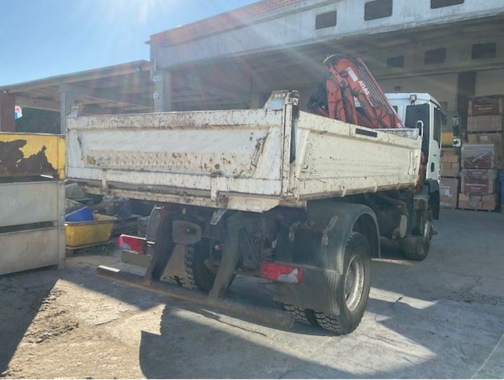 MAN TG-M 18.290 4x4 BB 2-Achs Allradkipper Kran Atlas 105+Funk - Kipper, Autokran: das Bild 4 MAN TG-M 18.290 4x4 BB 2-Achs Allradkipper Kran Atlas 105+Funk - Kipper, Autokran: das Bild 4