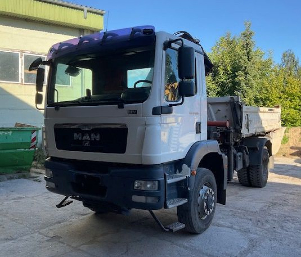 MAN TG-M 18.290 4x4 BB 2-Achs Allradkipper Kran Atlas 105+Funk - Kipper, Autokran: das Bild 2 MAN TG-M 18.290 4x4 BB 2-Achs Allradkipper Kran Atlas 105+Funk - Kipper, Autokran: das Bild 2