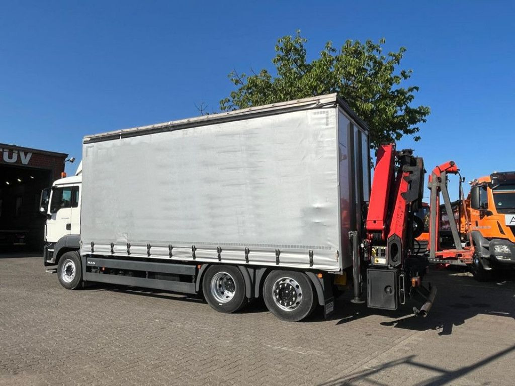 MAN TG-S 26.400 6x2-2 BL Pritsche Heckkran 5xhydr.Au - Autokran: das Bild 3 MAN TG-S 26.400 6x2-2 BL Pritsche Heckkran 5xhydr.Au - Autokran: das Bild 3
