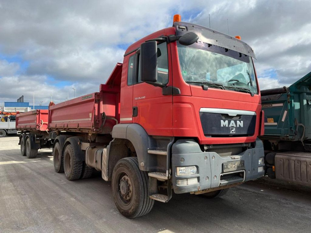 MAN TG-S 26.440 6x6 3-Achs Allradkipper Bordmatik - Kipper: das Bild 2 MAN TG-S 26.440 6x6 3-Achs Allradkipper Bordmatik - Kipper: das Bild 2