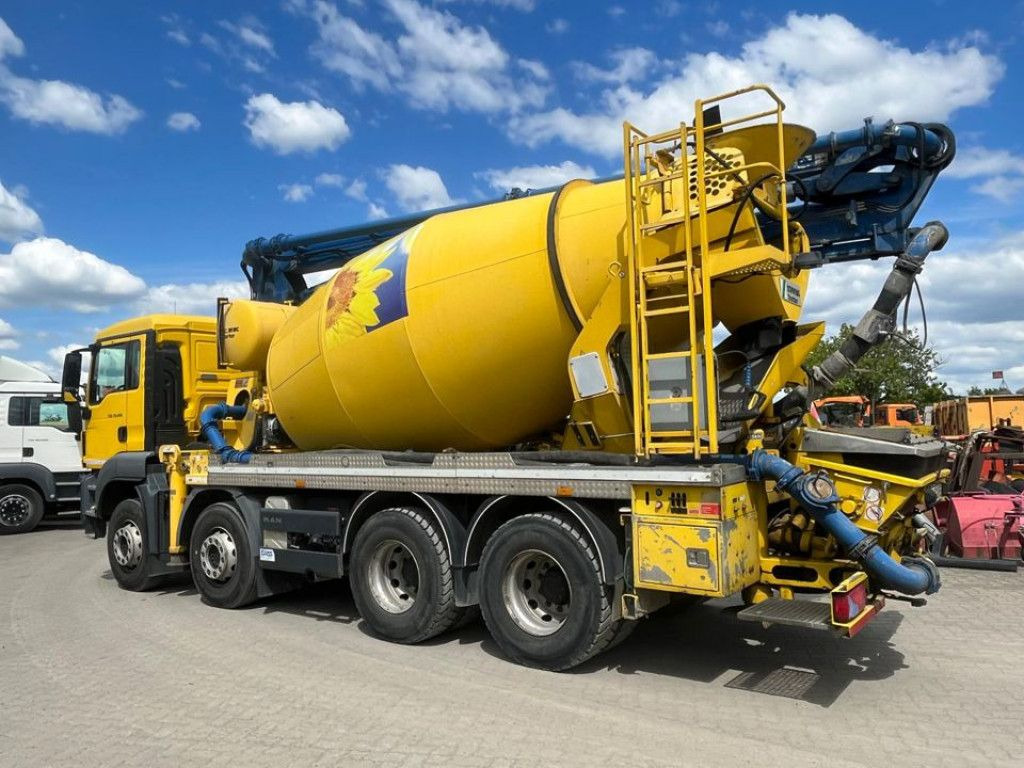 MAN TG-S 35.360 8x4 BB Pumi Pumi 24mKolbenpumpe deut - Betonpumpe: das Bild 3 MAN TG-S 35.360 8x4 BB Pumi Pumi 24mKolbenpumpe deut - Betonpumpe: das Bild 3