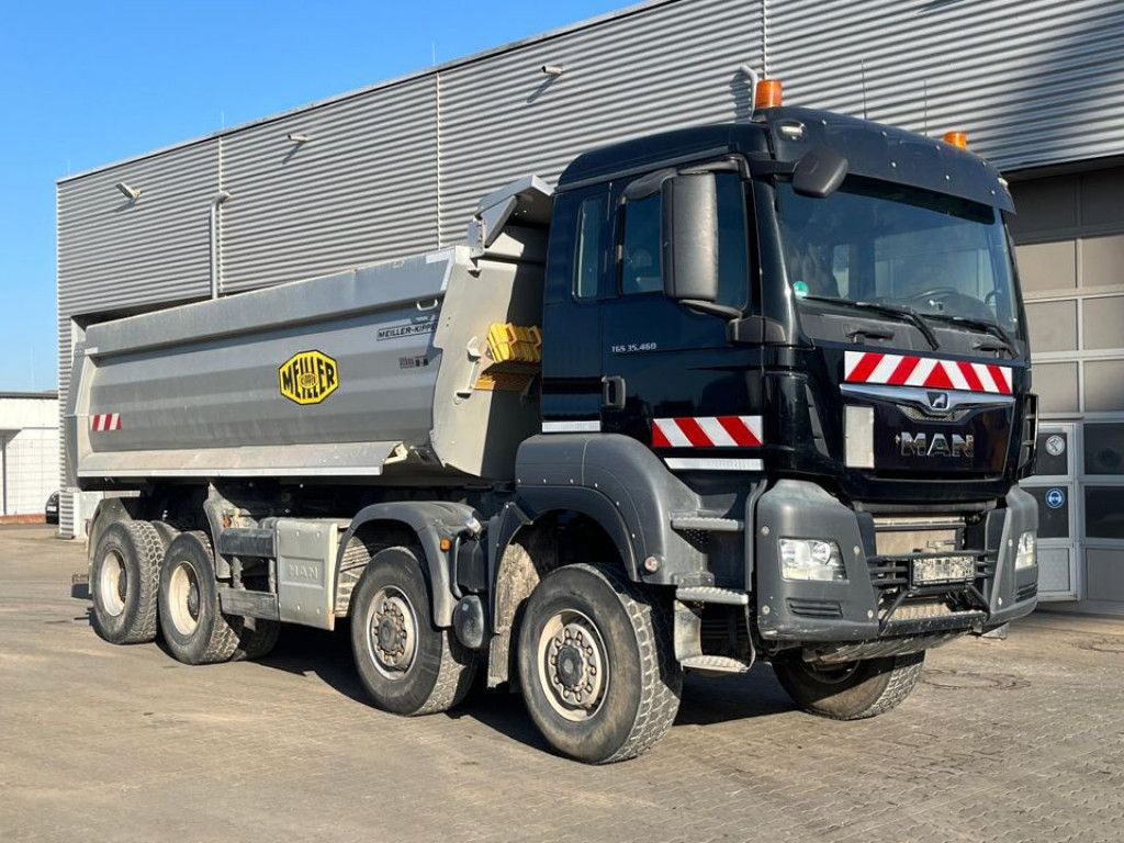 MAN TG-S 35.460 8x6 BB 4 Achs Muldenkipper Meiller 1 - Kipper: das Bild 2 MAN TG-S 35.460 8x6 BB 4 Achs Muldenkipper Meiller 1 - Kipper: das Bild 2