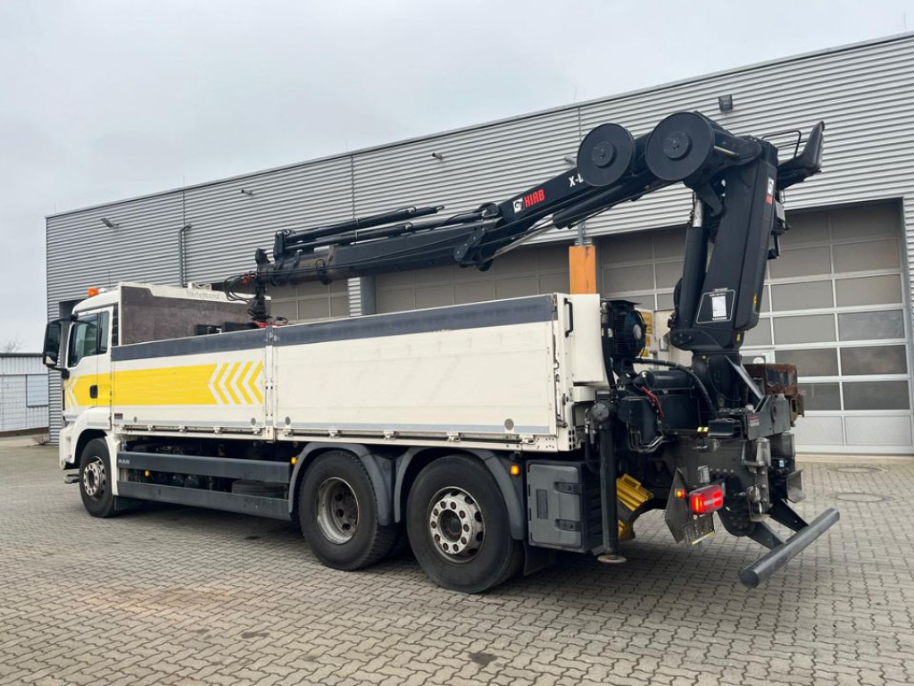 MAN TG-S Pritsche Heckkran 26.420 6x2 BL 4xhydr, Hiab 172 - X Duo - Pritsche LKW, Autokran: das Bild 4 MAN TG-S Pritsche Heckkran 26.420 6x2 BL 4xhydr, Hiab 172 - X Duo - Pritsche LKW, Autokran: das Bild 4