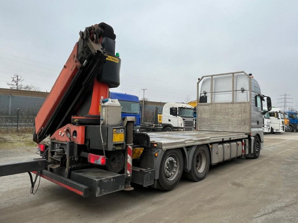 MAN TG-X 26.400 6x2 Pritsche Heckkran Palfinger PK 3 - Autokran, Pritsche LKW: das Bild 4 MAN TG-X 26.400 6x2 Pritsche Heckkran Palfinger PK 3 - Autokran, Pritsche LKW: das Bild 4