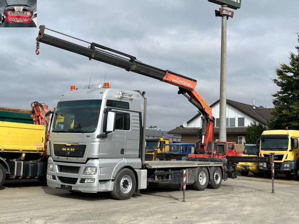 MAN TG-X 26.400 6x2 Pritsche Heckkran Palfinger PK 34002 - Pritsche LKW, Autokran: das Bild 1 MAN TG-X 26.400 6x2 Pritsche Heckkran Palfinger PK 34002 - Pritsche LKW, Autokran: das Bild 1