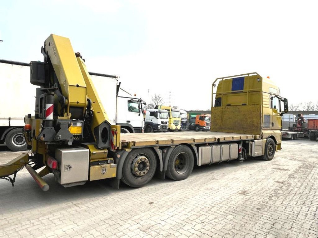 MAN TG-X 26.500 6x2-2 LL Pritsche Heckkran 53m/to, F - Pritsche LKW, Autokran: das Bild 4 MAN TG-X 26.500 6x2-2 LL Pritsche Heckkran 53m/to, F - Pritsche LKW, Autokran: das Bild 4