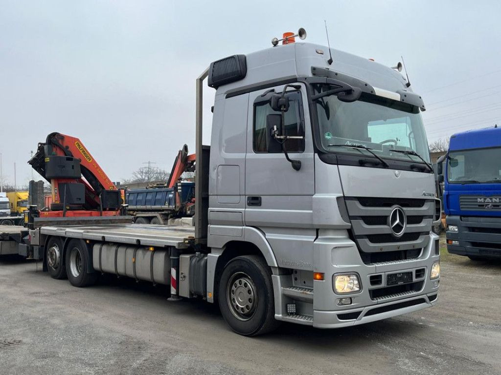 Mercedes-Benz Actros 2541 Pritsche Heckkran Palfinger PK 34002 - Autokran, Pritsche LKW: das Bild 2 Mercedes-Benz Actros 2541 Pritsche Heckkran Palfinger PK 34002 - Autokran, Pritsche LKW: das Bild 2