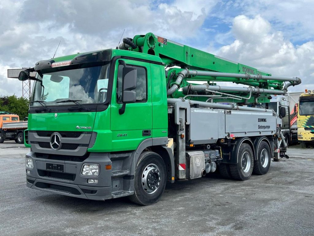 Mercedes-Benz Actros 2641 6x4 Betonpumpe Schwing S 36 X nur 2 - Betonpumpe: das Bild 2 Mercedes-Benz Actros 2641 6x4 Betonpumpe Schwing S 36 X nur 2 - Betonpumpe: das Bild 2