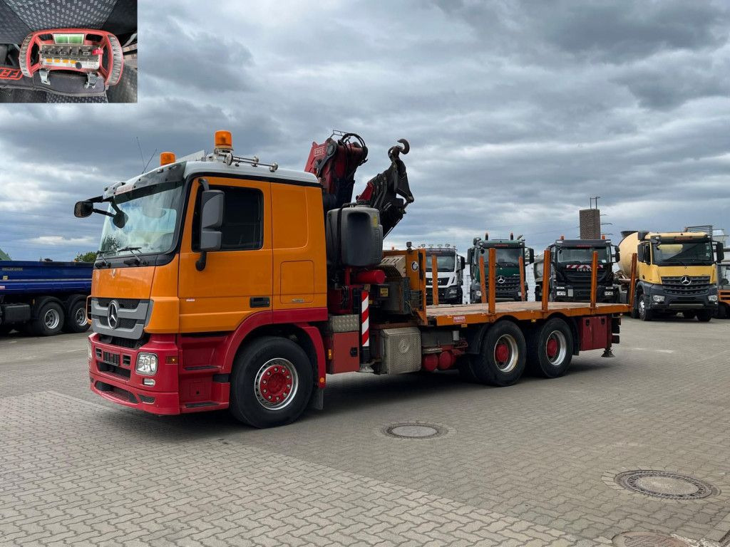 Mercedes-Benz Actros 2646 L 6x4 Pritsche Kran Fassi 450 45m/t Mercedes-Benz Actros 2646 L 6x4 Pritsche Kran Fassi 450 45m/t - Autokran, Pritsche LKW: das Bild 3 Mercedes-Benz Actros 2646 L 6x4 Pritsche Kran Fassi 450 45m/t Mercedes-Benz Actros 2646 L 6x4 Pritsche Kran Fassi 450 45m/t - Autokran, Pritsche LKW: das Bild 3