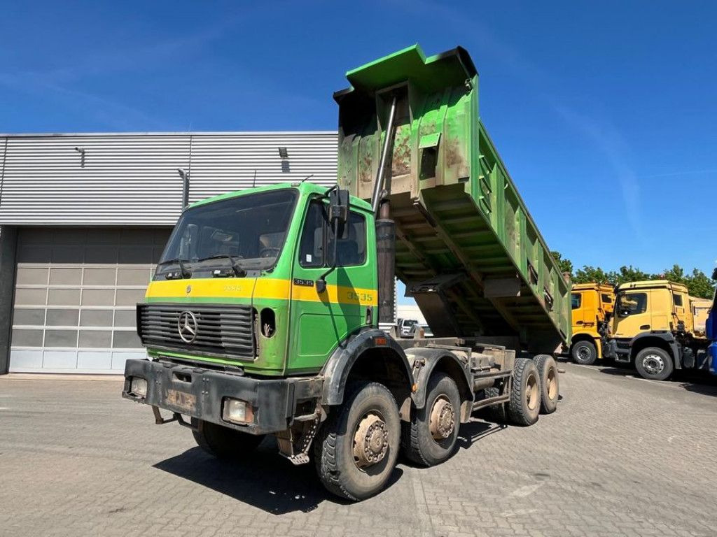 Mercedes-Benz SK 3535 AK 8x8 4 Achs Muldenkipper Meiller Deuts - Kipper: das Bild 1 Mercedes-Benz SK 3535 AK 8x8 4 Achs Muldenkipper Meiller Deuts - Kipper: das Bild 1