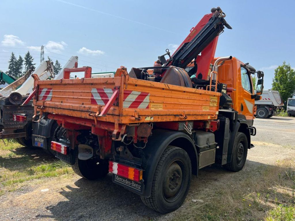 Mercedes-Benz Unimog U20 2-Achs Allradkipper Kran Palfinger Kr - Kipper, Autokran: das Bild 4 Mercedes-Benz Unimog U20 2-Achs Allradkipper Kran Palfinger Kr - Kipper, Autokran: das Bild 4