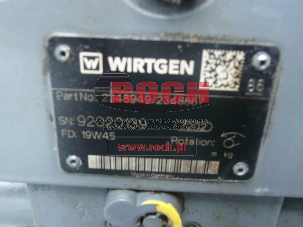 WIRTGEN 2348949 2348867 - Hydraulikpumpe: das Bild 1 WIRTGEN 2348949 2348867 - Hydraulikpumpe: das Bild 1