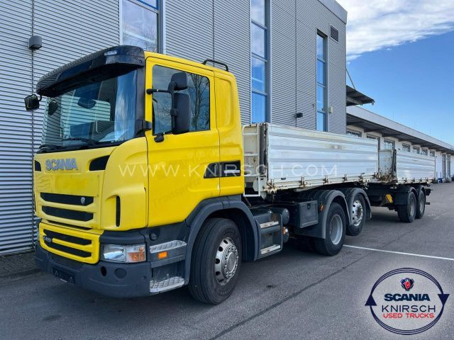 Scania G420LB6X24MNA Liftachse mirt Tandemanhänger - Kipper: das Bild 1 Scania G420LB6X24MNA Liftachse mirt Tandemanhänger - Kipper: das Bild 1