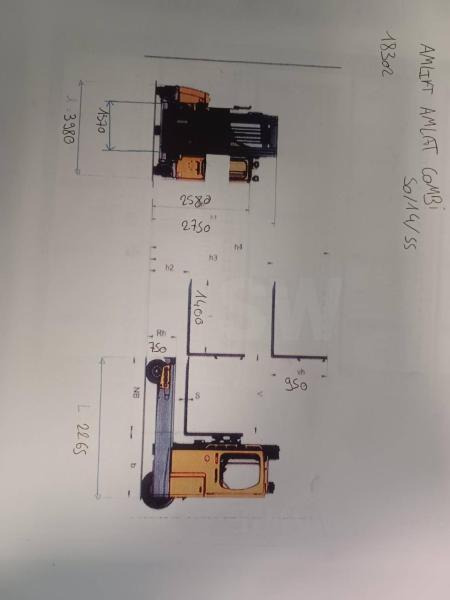 Vierwegstapler Amlift AMLAT COMBI 50/14/55: das Bild 9