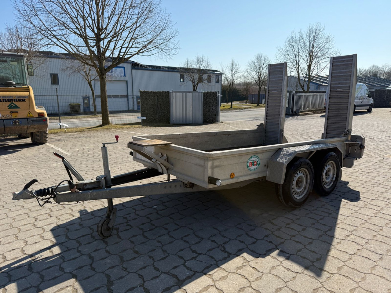 BAOS M303116, Baumaschinen Transportanhänger 3 t - Tieflader Anhänger: das Bild 4 BAOS M303116, Baumaschinen Transportanhänger 3 t - Tieflader Anhänger: das Bild 4