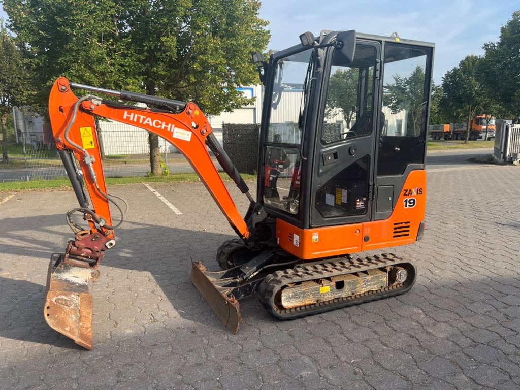 Minibagger Hitachi ZX 19-5A CR, BJ 17, 1988 BH, Tilt MS01, TL, GL: das Bild 1