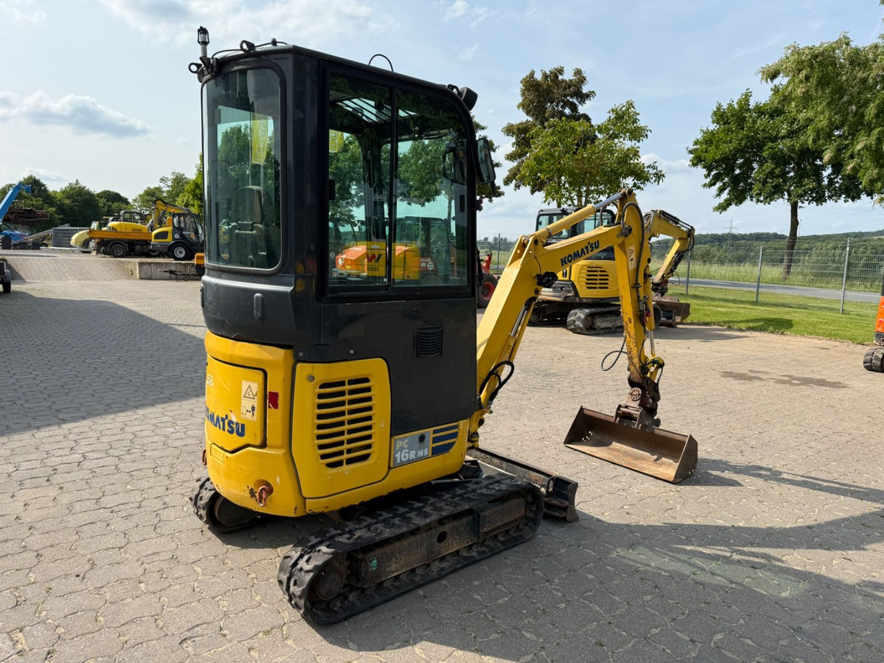 Komatsu PC 16R-3HS, Bj 17, 2210 BH, Tilt mit HS01, GL - Minibagger: das Bild 4 Komatsu PC 16R-3HS, Bj 17, 2210 BH, Tilt mit HS01, GL - Minibagger: das Bild 4