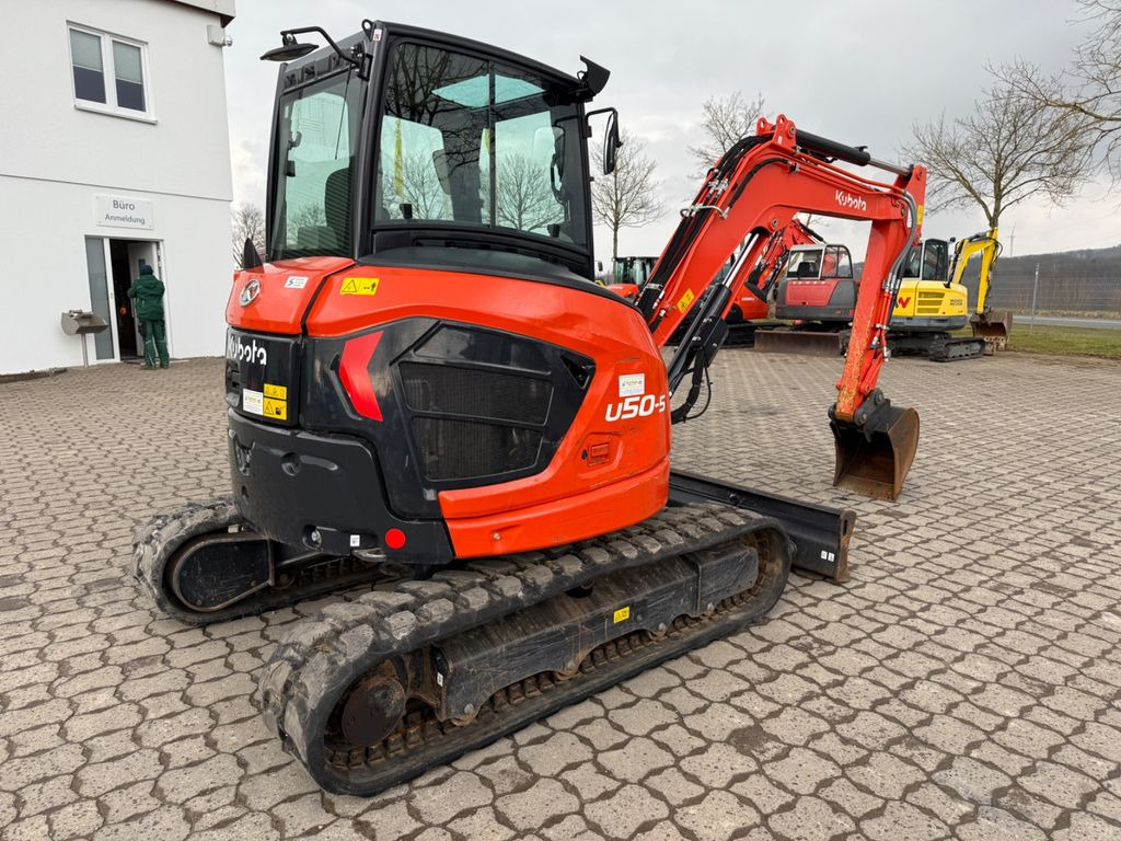 Kubota U50-5, BJ 22, 510 BH, ZH I+II, MS08, Tieflöffel - Minibagger: das Bild 4 Kubota U50-5, BJ 22, 510 BH, ZH I+II, MS08, Tieflöffel - Minibagger: das Bild 4