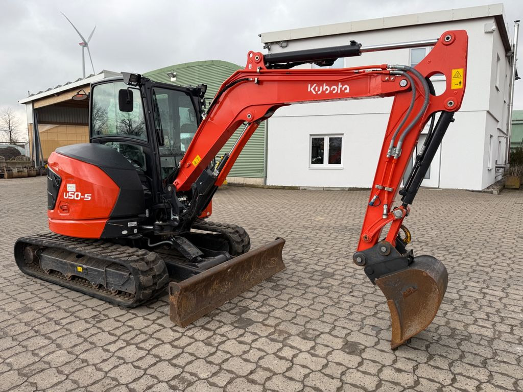 Kubota U50-5, BJ 22, 510 BH, ZH I+II, MS08, Tieflöffel - Minibagger: das Bild 3 Kubota U50-5, BJ 22, 510 BH, ZH I+II, MS08, Tieflöffel - Minibagger: das Bild 3