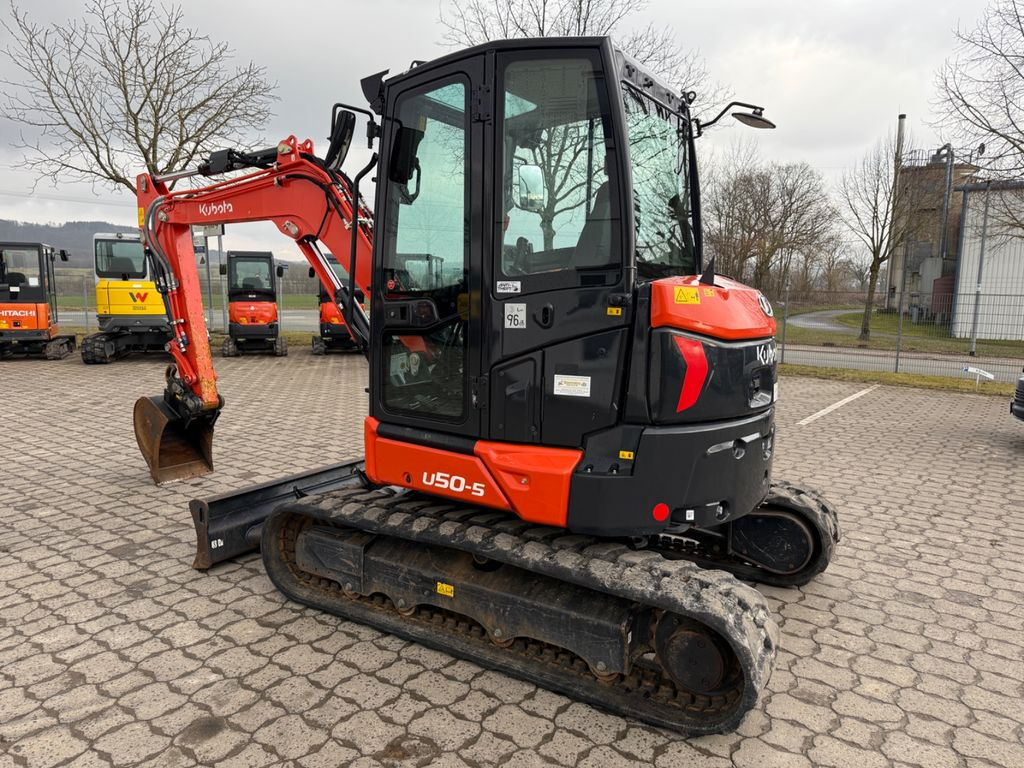 Kubota U50-5, BJ 22, 510 BH, ZH I+II, MS08, Tieflöffel - Minibagger: das Bild 2 Kubota U50-5, BJ 22, 510 BH, ZH I+II, MS08, Tieflöffel - Minibagger: das Bild 2