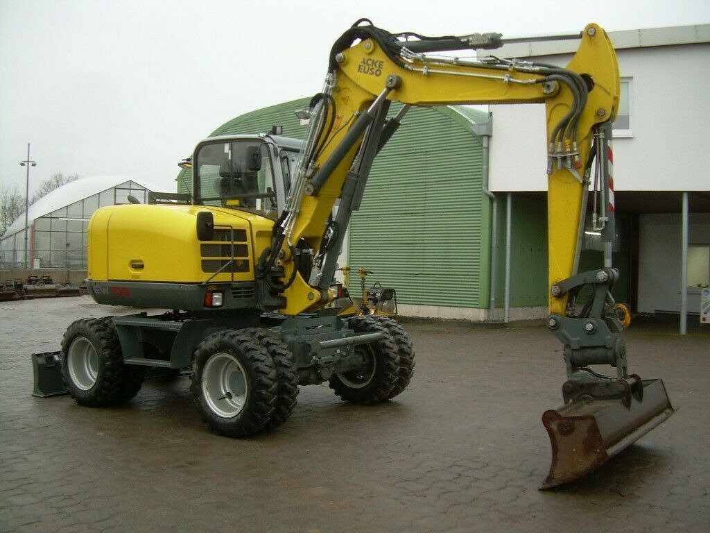 Wacker EW 100, Bj 20, 1750 BH, VA, Powertilt HS08, GL - Mobilbagger: das Bild 4 Wacker EW 100, Bj 20, 1750 BH, VA, Powertilt HS08, GL - Mobilbagger: das Bild 4