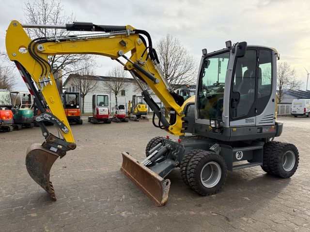 Wacker EW 65, Bj 23, 1200 BH, hydr. VA, Klima, wie neu - Mobilbagger: das Bild 3 Wacker EW 65, Bj 23, 1200 BH, hydr. VA, Klima, wie neu - Mobilbagger: das Bild 3