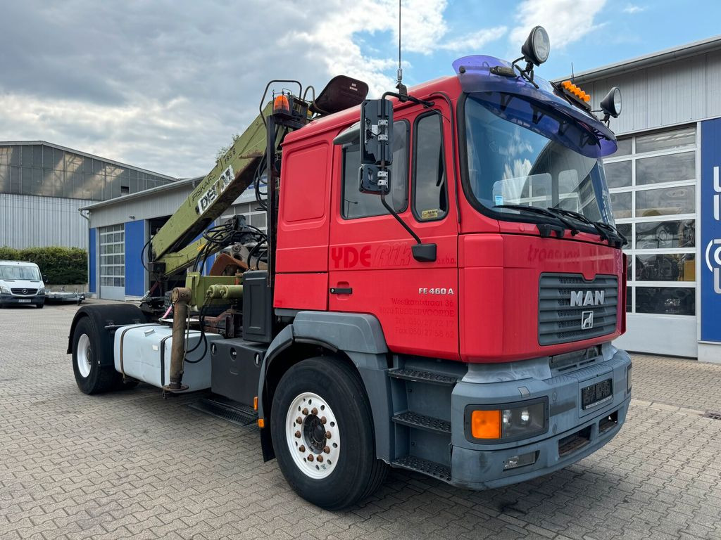 Autokran MAN FE460 19.464 6x4 Langholz mit Kran F185S: das Bild 1