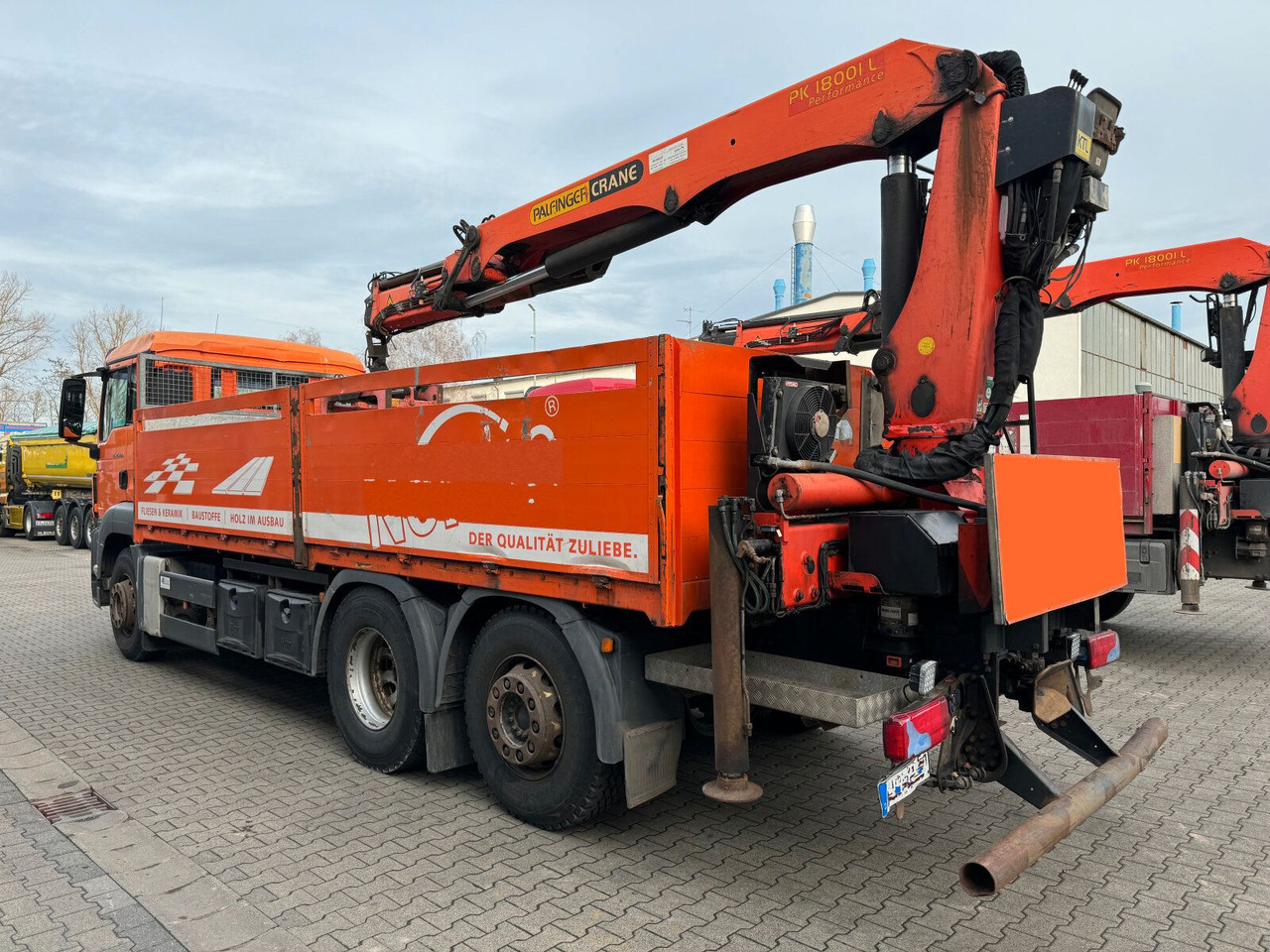 MAN TGS 26.400 6x2 Pritsche Kran Palfinger PK 18001L - Autokran: das Bild 4 MAN TGS 26.400 6x2 Pritsche Kran Palfinger PK 18001L - Autokran: das Bild 4