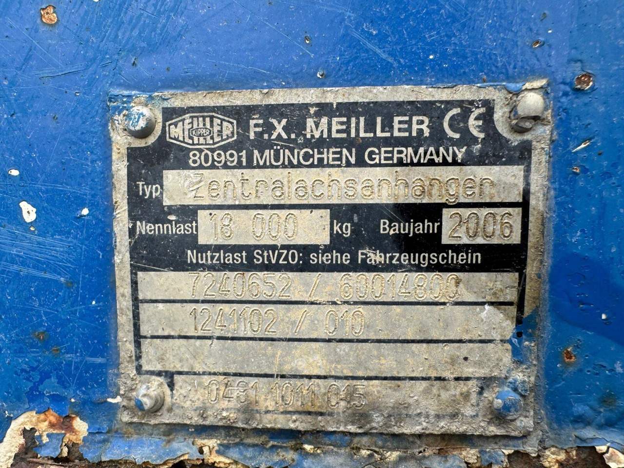 Meiller MZDA 18/21 Tandem Kipper 2 Achse – Finanzierungsleasing Meiller MZDA 18/21 Tandem Kipper 2 Achse: das Bild 7