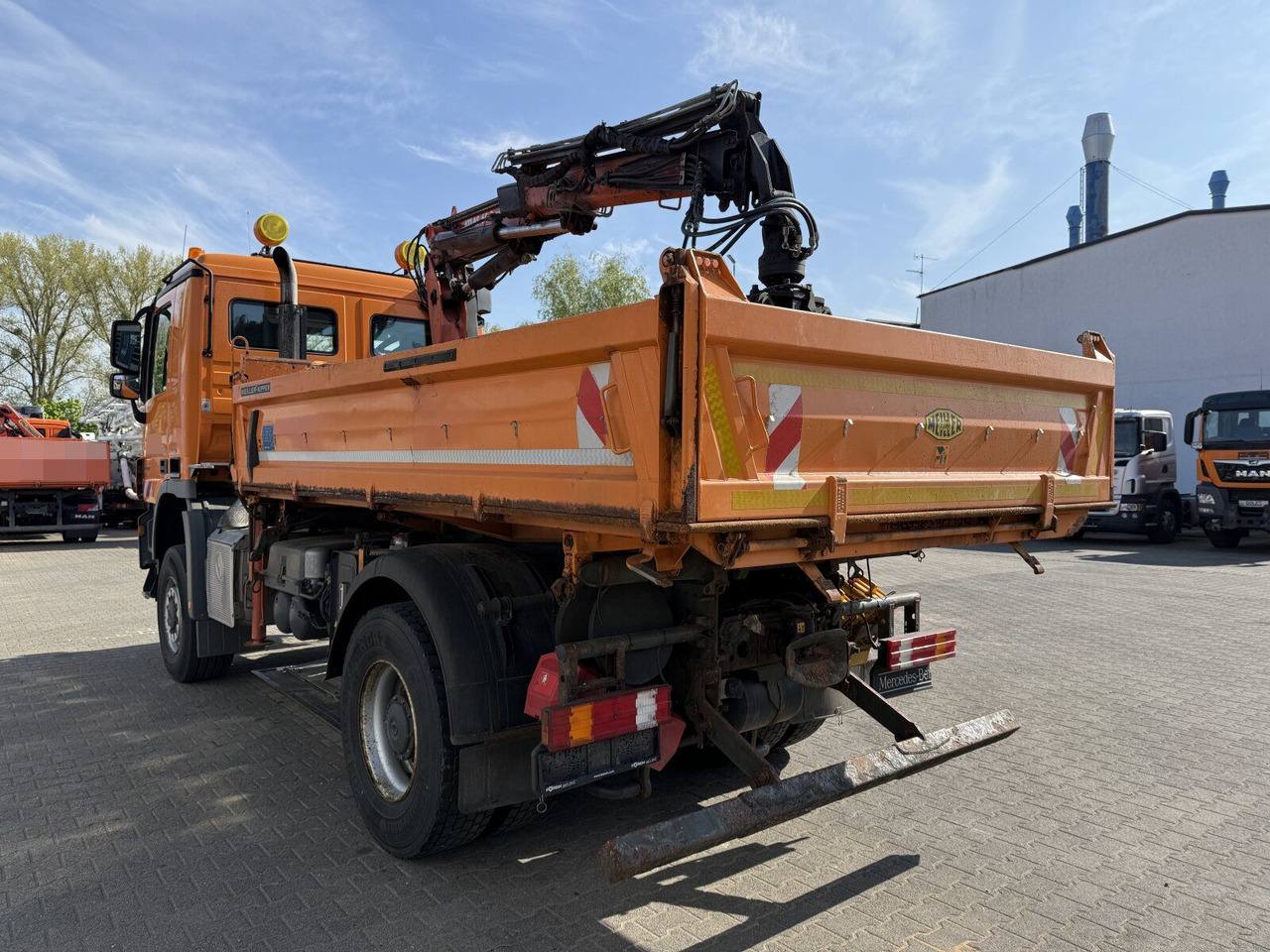 Mercedes-Benz ACTROS 2044 4x4 Kipper Kran ATLAS 65.2 A2L - Kipper, Autokran: das Bild 5 Mercedes-Benz ACTROS 2044 4x4 Kipper Kran ATLAS 65.2 A2L - Kipper, Autokran: das Bild 5