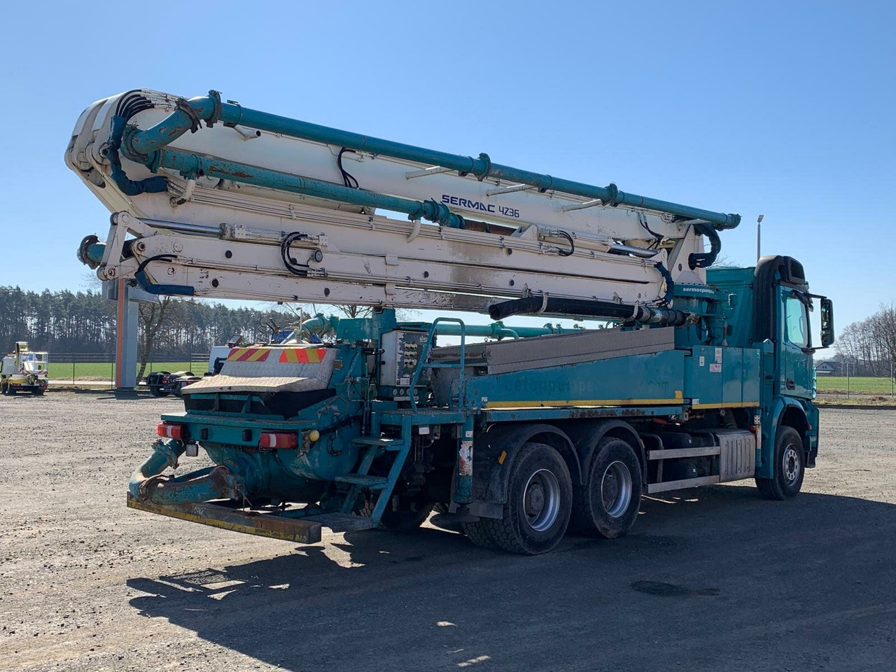 Mercedes-Benz AROCS 2636 6x4 Euro 6 Betonpumpe SERMAC 4Z36 - Betonpumpe: das Bild 5 Mercedes-Benz AROCS 2636 6x4 Euro 6 Betonpumpe SERMAC 4Z36 - Betonpumpe: das Bild 5